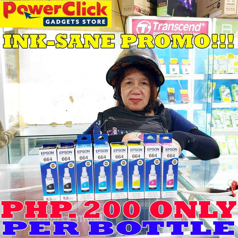 PROMO!!! BUY EPSON INKS FOR ONLY PHP. 200 PER BOTTLE