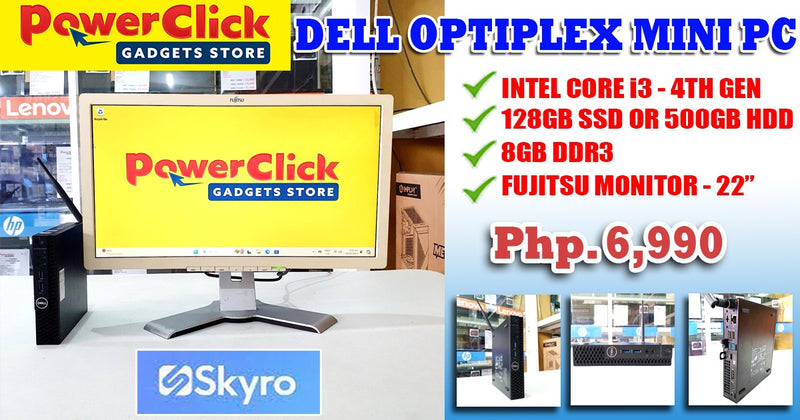 DELL OPTIPLEX - INTEL CORE i3 / 4TH GEN MINI PC