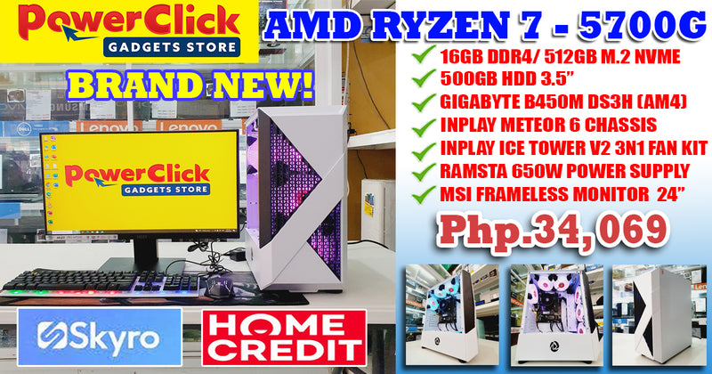 AMD RYZEN 7 (5700G) - METEOR 6