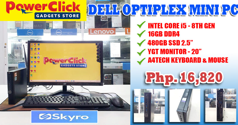 DELL OPTIPLEX - INTEL CORE i5 / 8TH GEN MINI PC