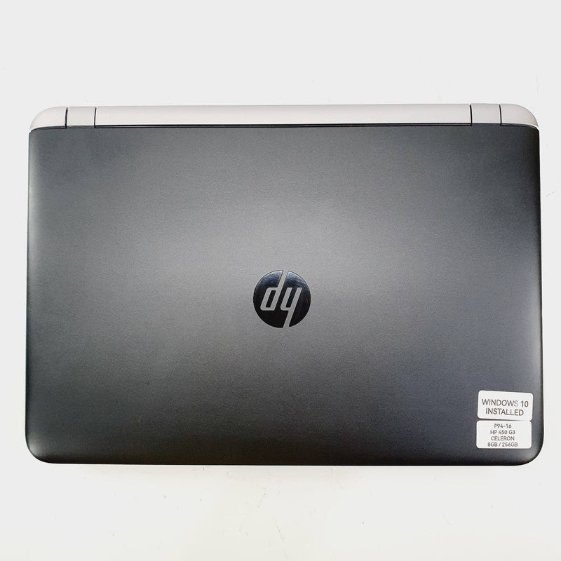 HP PROBOOK 450 G3 CELERON - 16GB / 512GB / SSD / 15.6" (P94-16-C) - USED LAPTOPS #