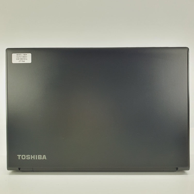 TOSHIBA B55 CORE i3 - 6TH - 4GB / 128GB / SODIMM(2) / SSD(2) / 15.6 (P94-27-A) - USED LAPTOPS #