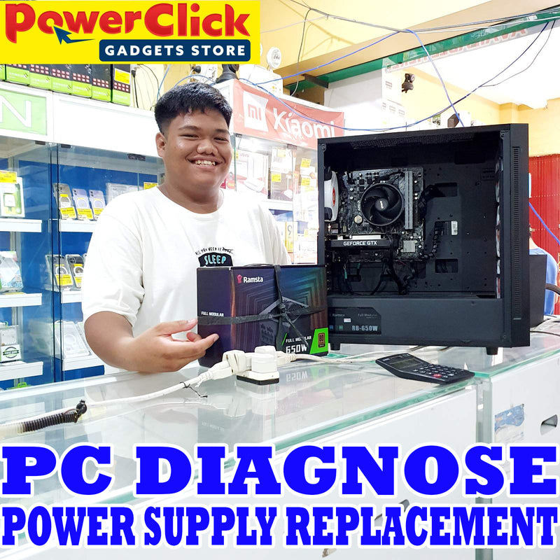 PC DIAGNOSIS - POWER SUPPLY REPLACEMENT