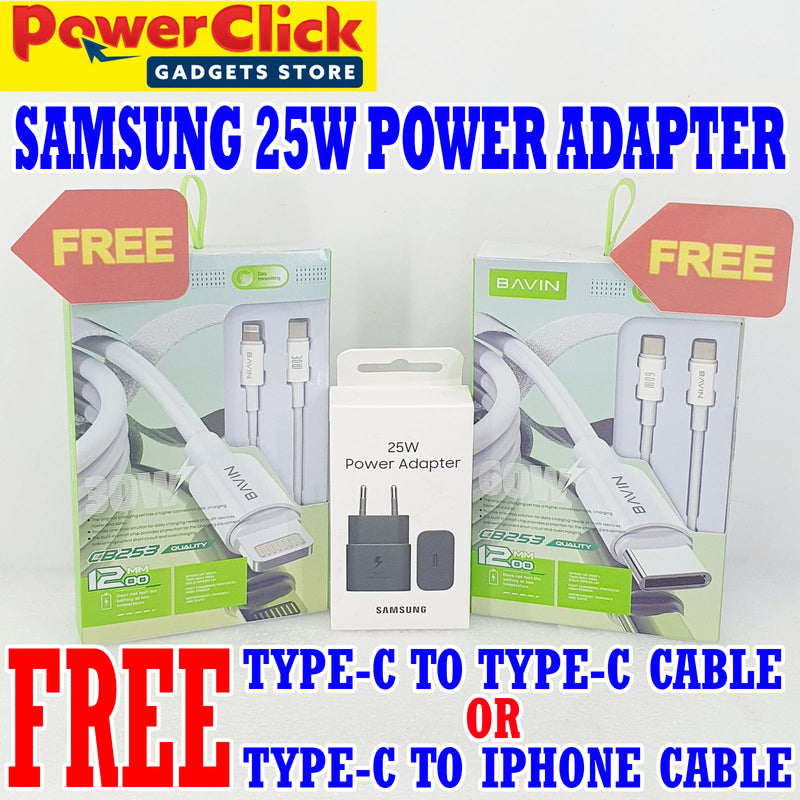 PROMO!!! SAMSUNG TYPE-C ADAPTER WITH BAVIN TYPE-C TO TYPE-C CABLE