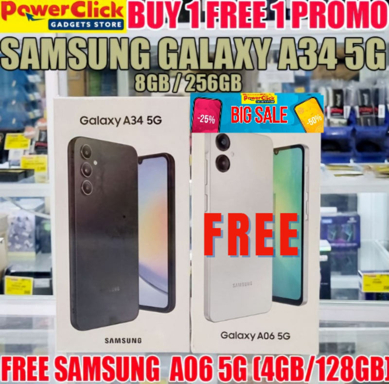 BUY 1 TAKE 1 PROMO!! SAMSUNG A34 5G (8GB / 256GB)