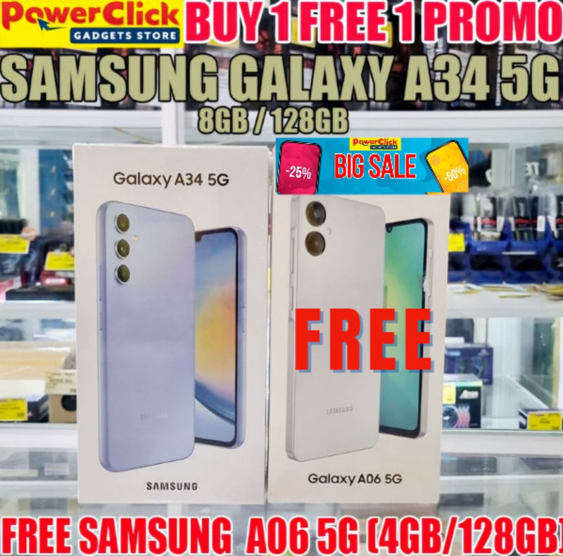 BUY 1 TAKE 1 PROMO!! SAMSUNG A34 5G (8GB / 128GB)
