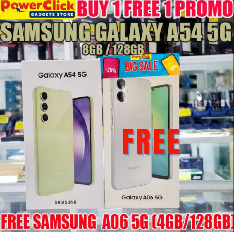 BUY 1 TAKE 1 PROMO!! SAMSUNG A54 5G (8GB / 128GB)